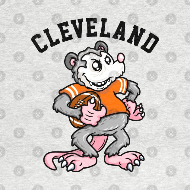 Cleveland Football Possum Fans by PnJ